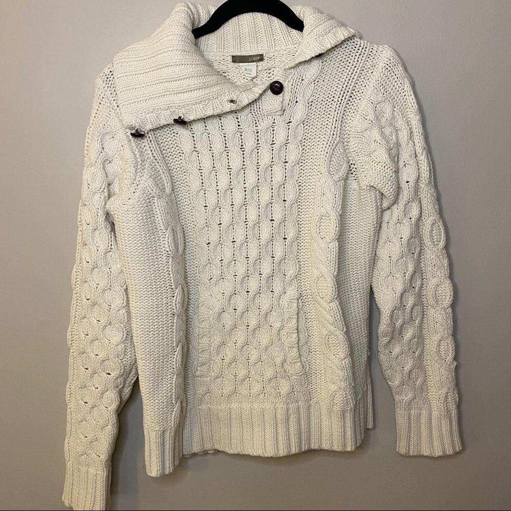 J CREW Cable Knit Sweater